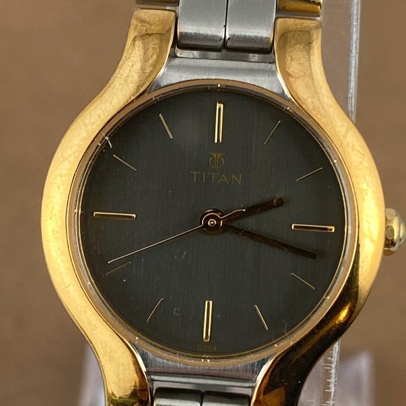 Titan Classique 2Tone Gold & Stainless Steel Watch - Picture 1 of 7